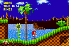 Knuckles In Sonic 1