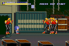 Sonic Streets Of Rage 3